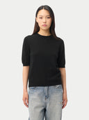 Damen Kaschmir-Pullover mit kurzen Ärmeln | GOBI Cashmere