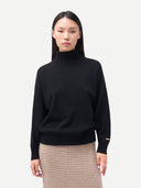 Damen Kaschmir Rollkragenpullover