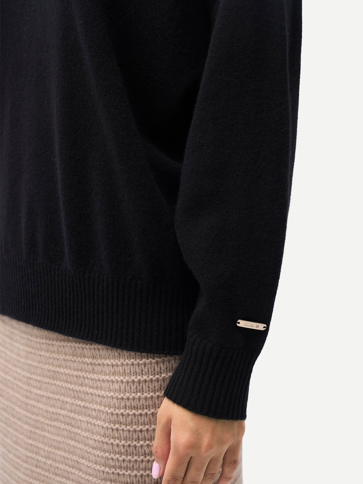 Damen Kaschmir Rollkragenpullover
