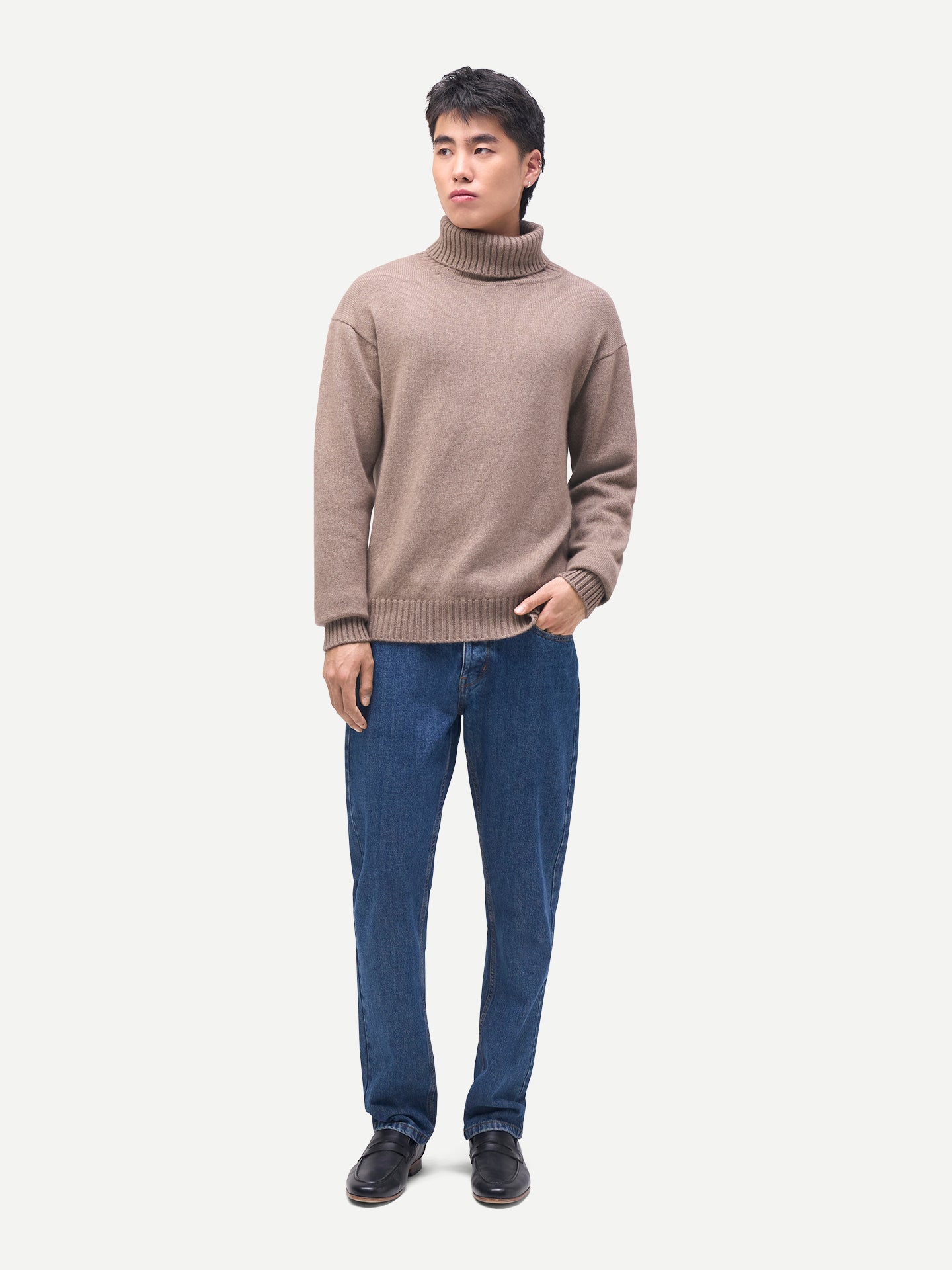 Herren Rollkragenpullover