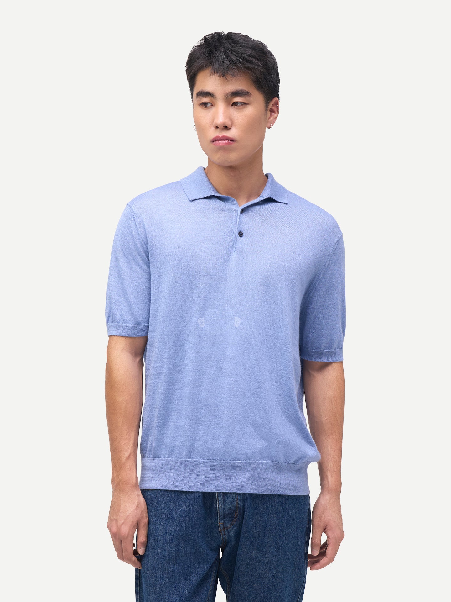 Herren Klassisches Polo-Shirt mit kurzen Ärmeln