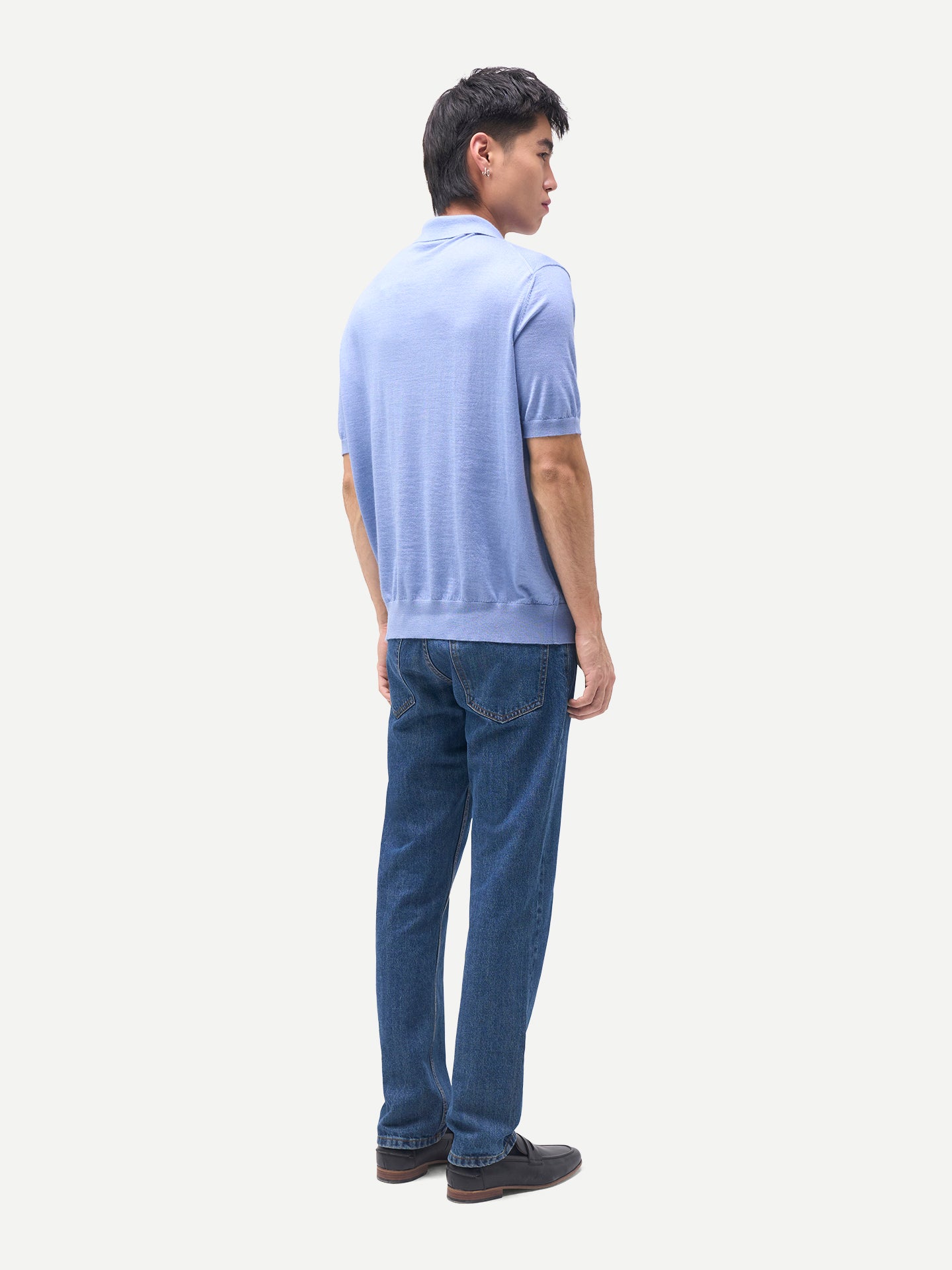 Herren Klassisches Polo-Shirt mit kurzen Ärmeln