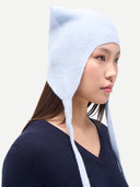 Mütze mit Ohrenklappen Illusion Blau - Gobi Cashmere