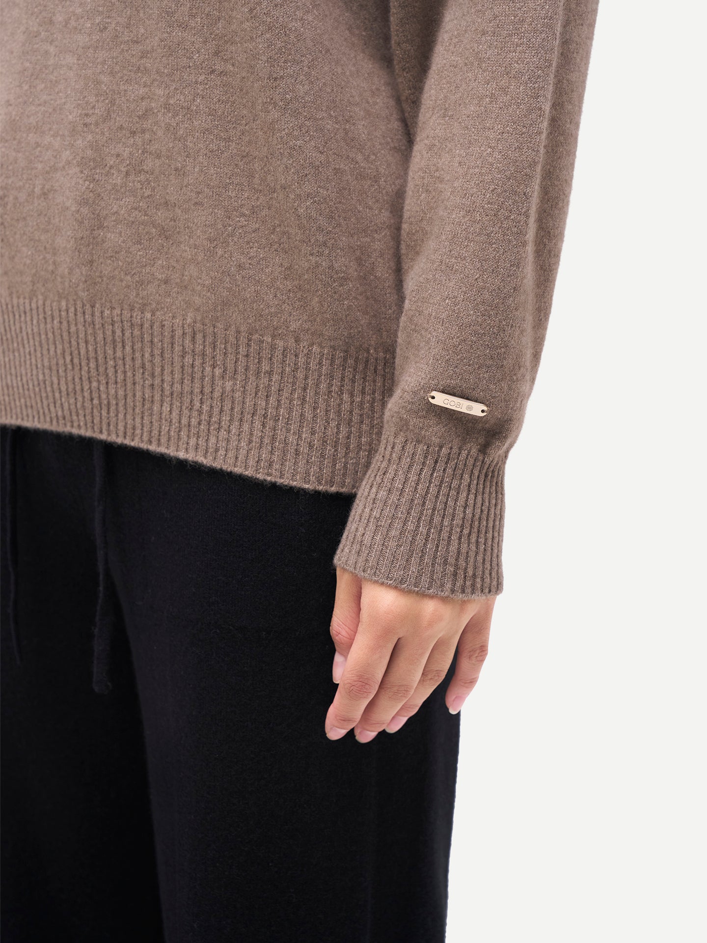 Damen Kaschmir Rollkragenpullover