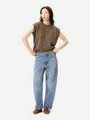 Kaschmir-Rundhals-Twinset Aloe - Gobi Cashmere #color_aloe