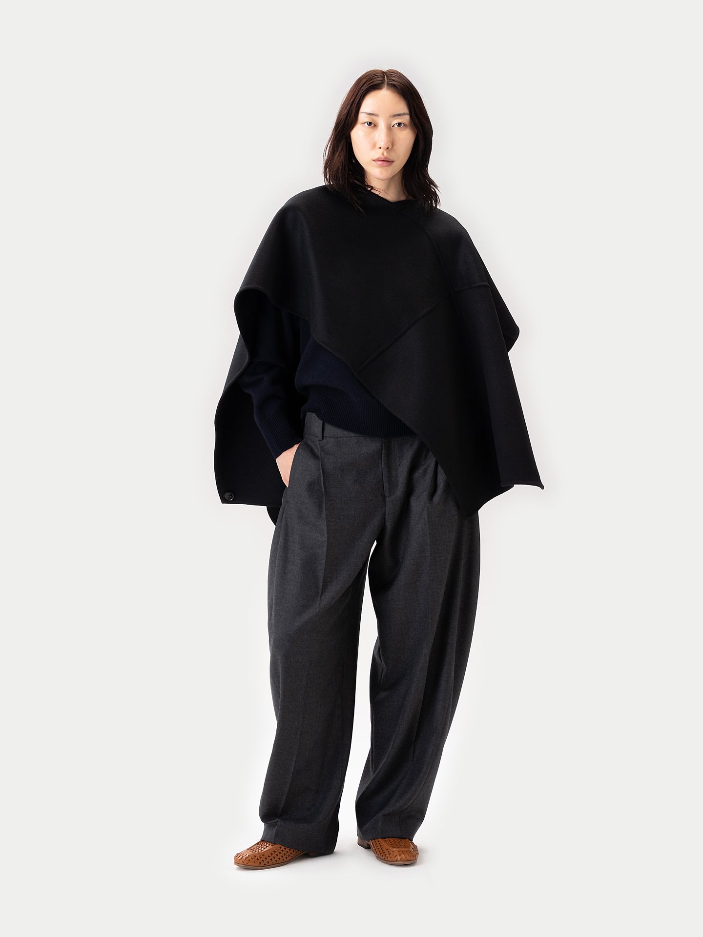 Vielseitiger Kaschmir Poncho