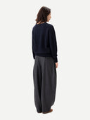 Kaschmirhose Damen mit Barrel-Bein | GOBI Cashmere