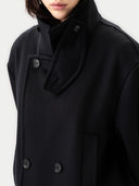 Unisex Kaschmir Trenchcoat Schwarz - Gobi Cashmere