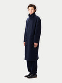 Unisex Kaschmir Trenchcoat Navy Blazer - Gobi Cashmere