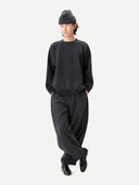 Unisex Kaschmir-Muetze im Matrosenstil Holzkohle - Gobi Cashmere