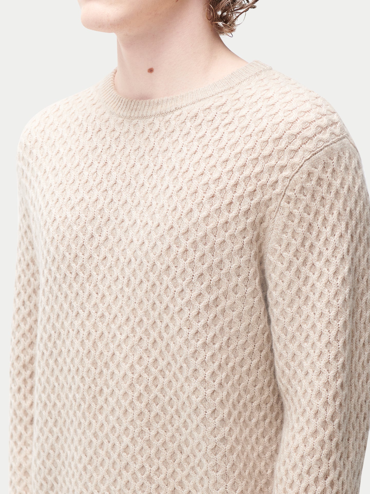 Zopfmuster Kaschmirpullover