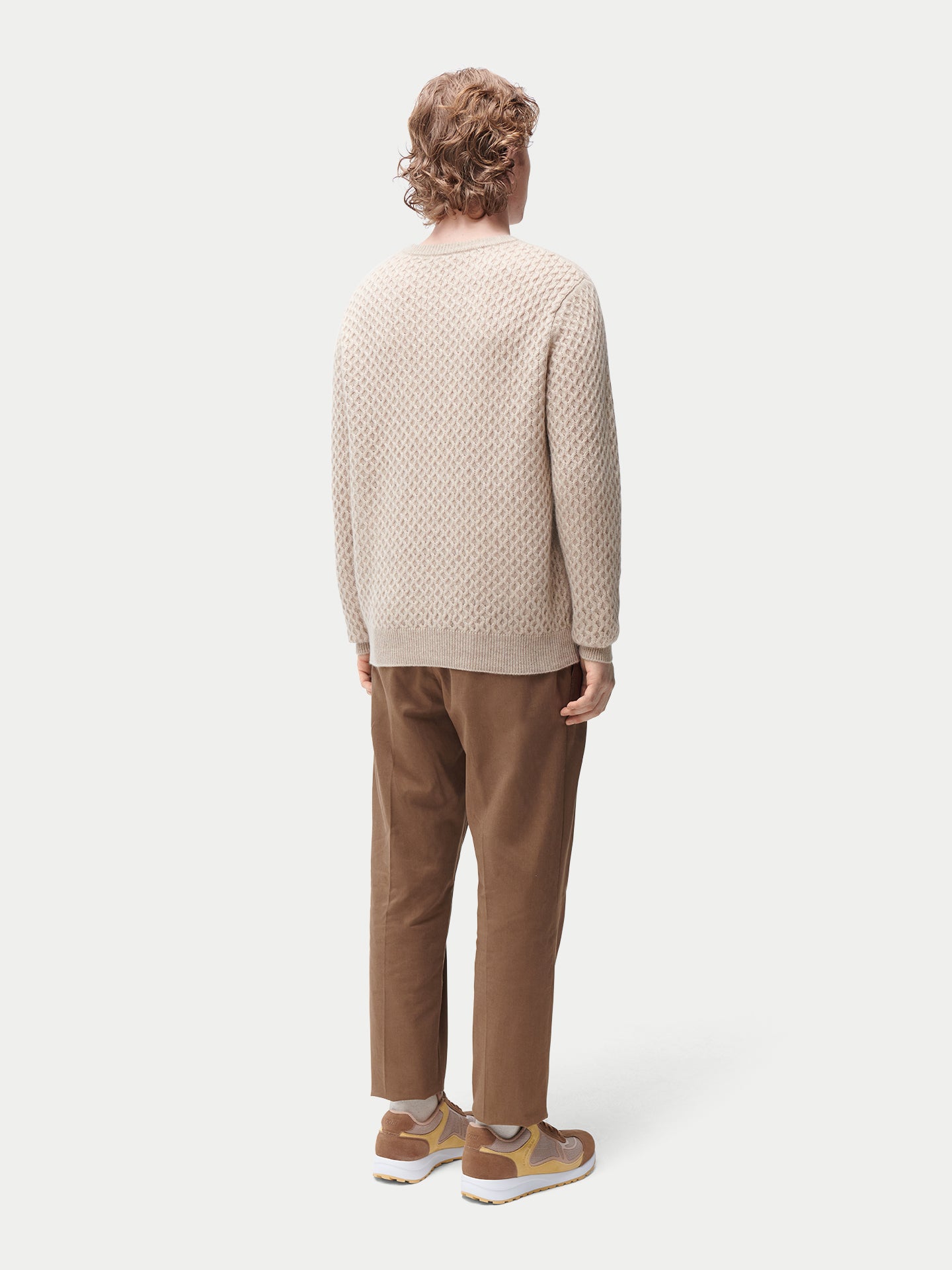 Zopfmuster Kaschmirpullover