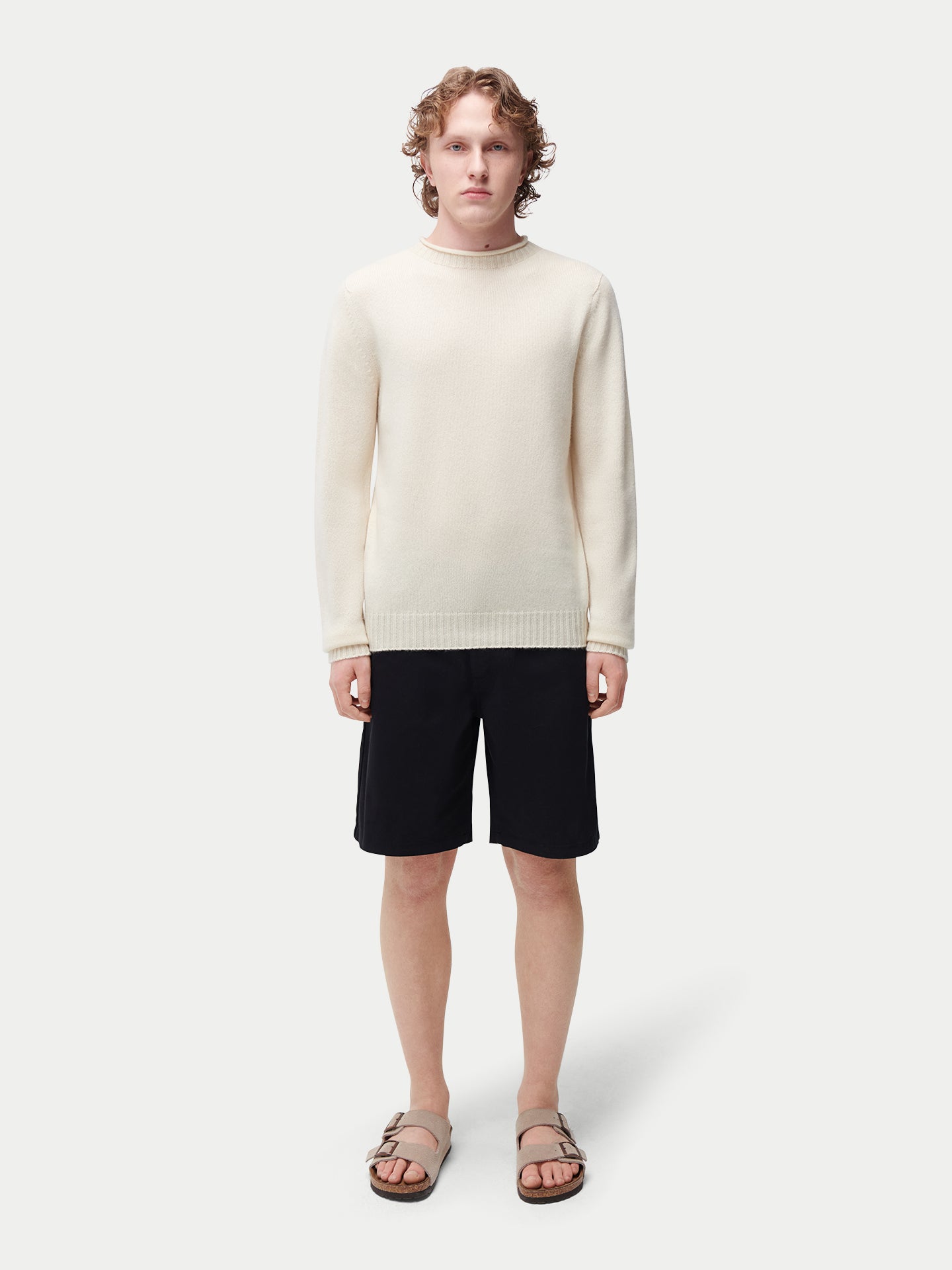 Kaschmirpullover mit Rollkragen