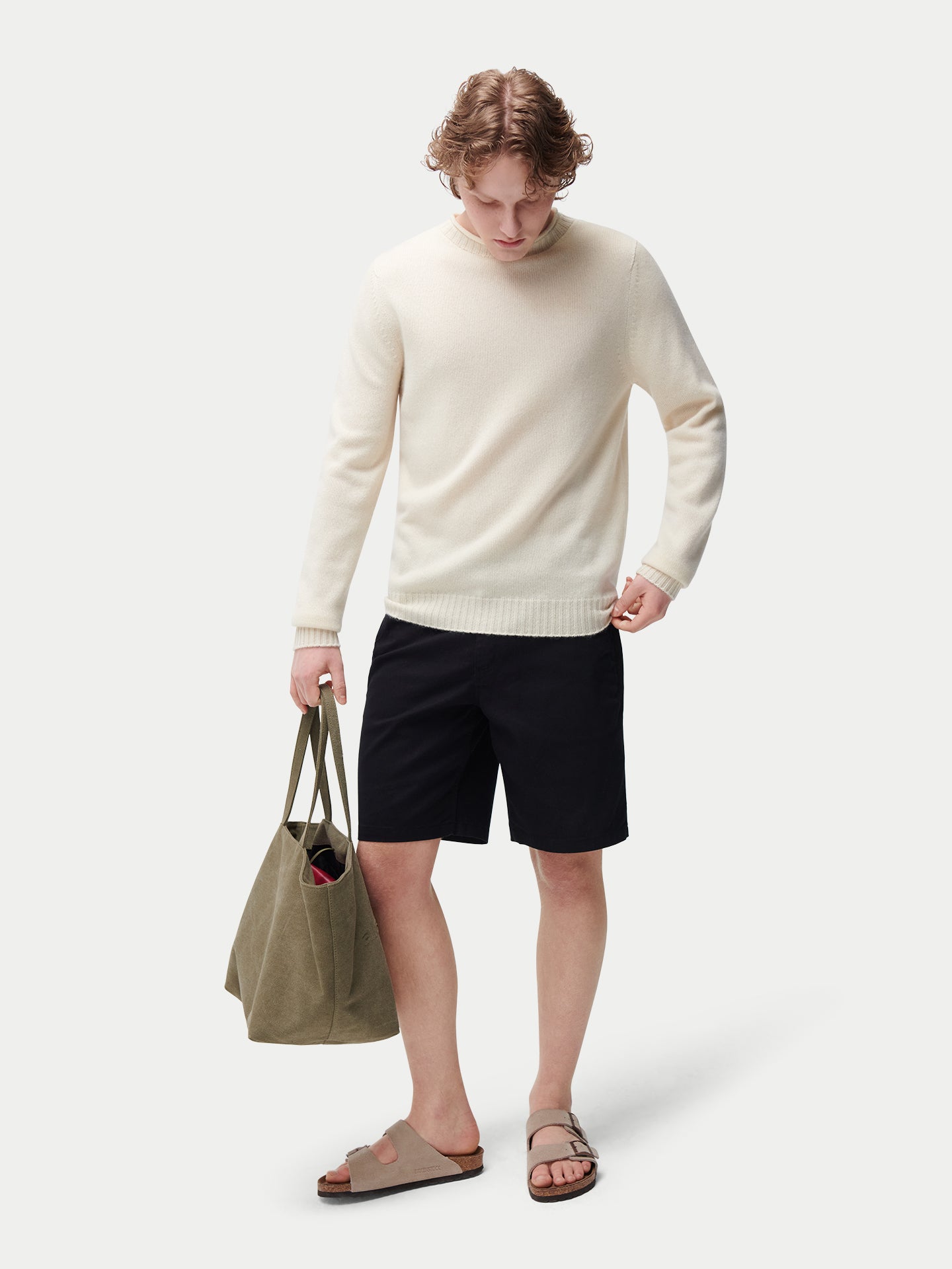 Kaschmirpullover mit Rollkragen