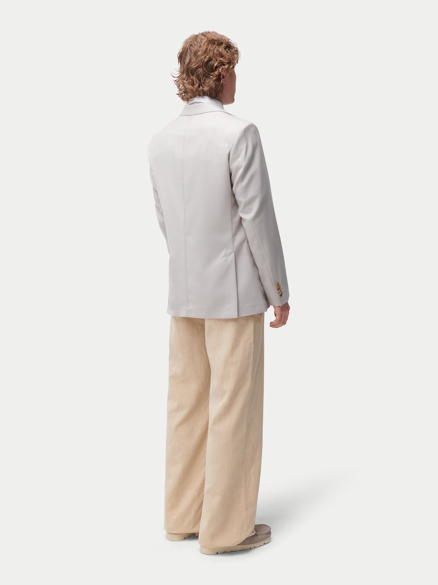 Einreihiger Herren-Blazer aus Kaschmir