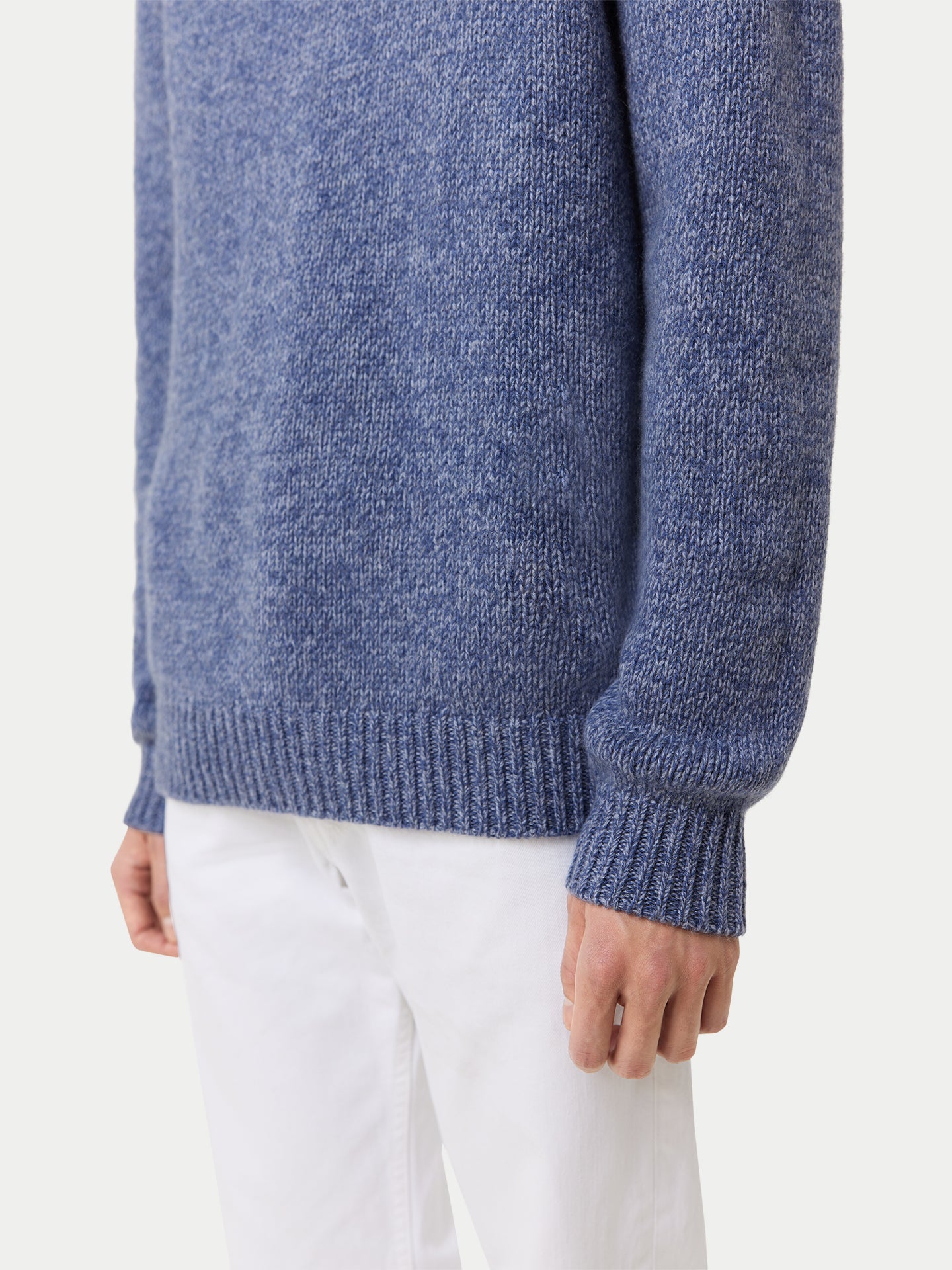 Kaschmir Pullover mit Jersey-Strickmuster