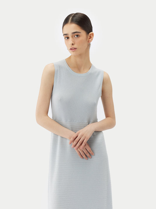 Leichtes Kleid aus Kaschmir-Seide