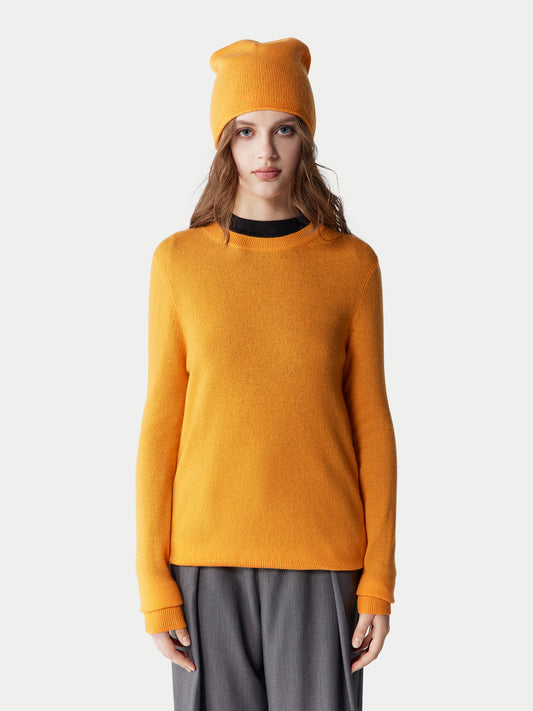 99€ Kaschmir-Set aus Pullover und Mütze
