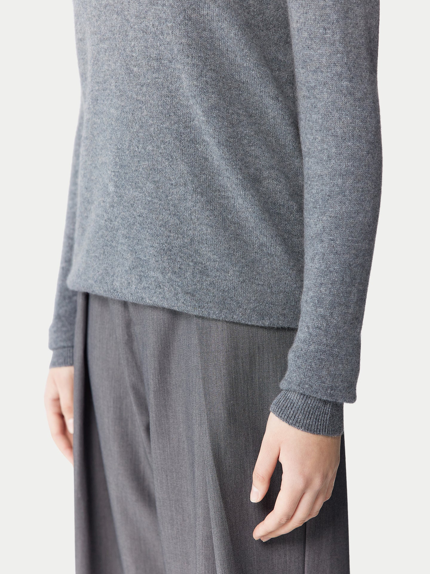 99€ Kaschmir-Set aus Pullover und Mütze