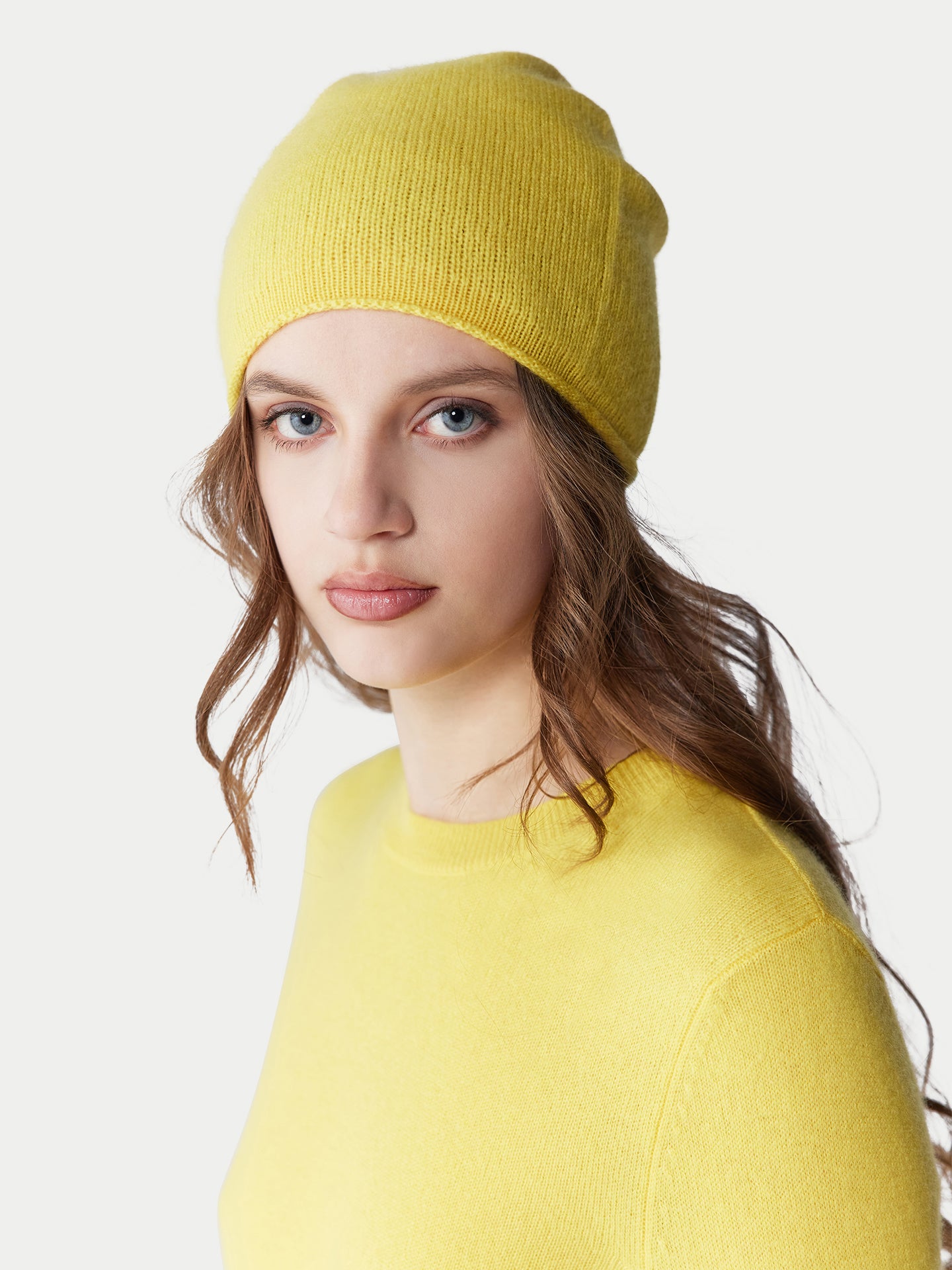 99€ Kaschmir-Set aus Pullover und Mütze