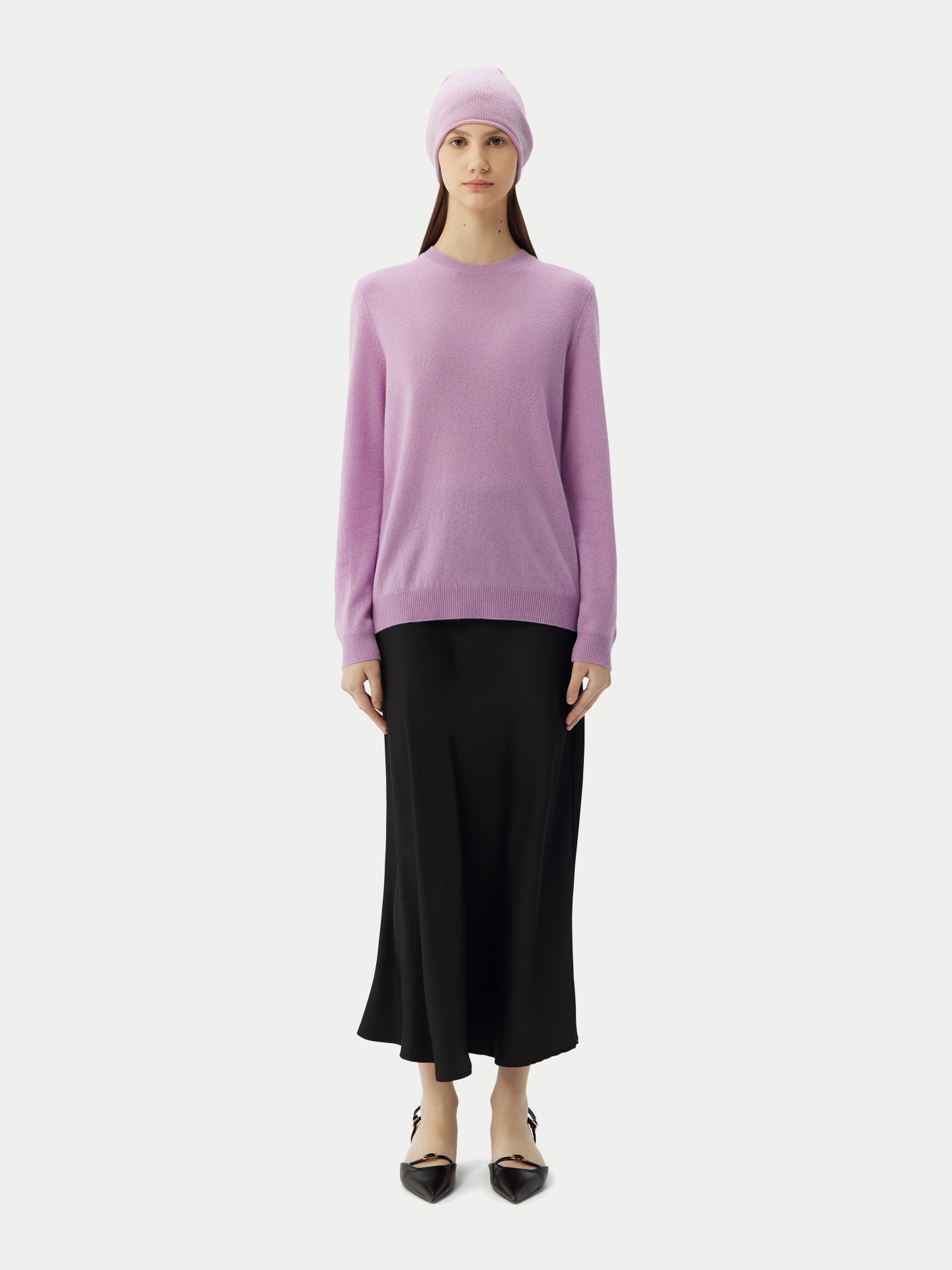 99€ Kaschmir-Set aus Pullover und Mütze