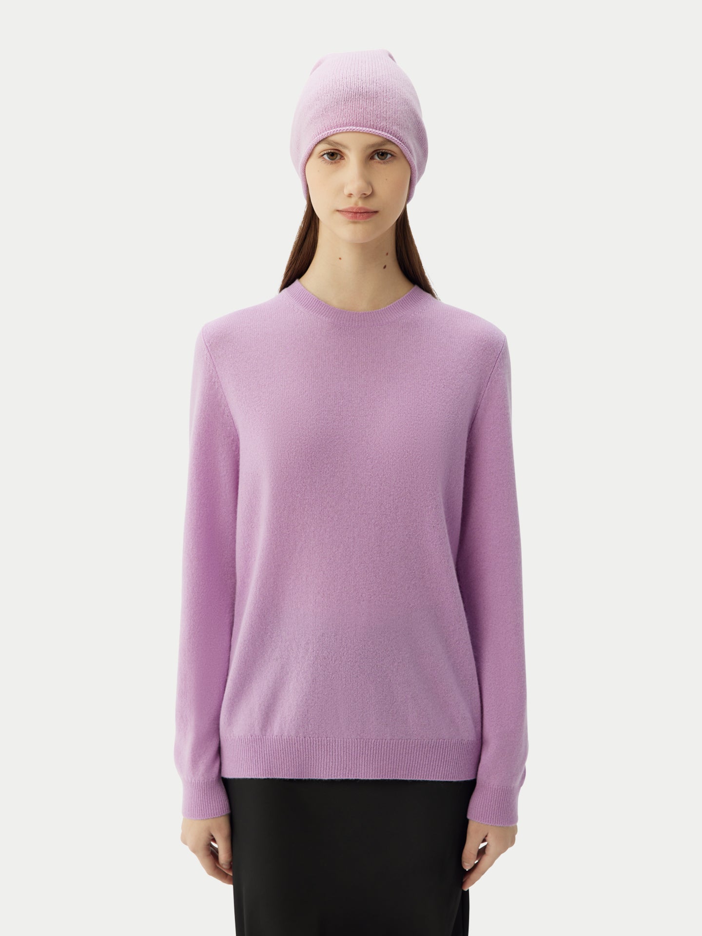 99€ Kaschmir-Set aus Pullover und Mütze