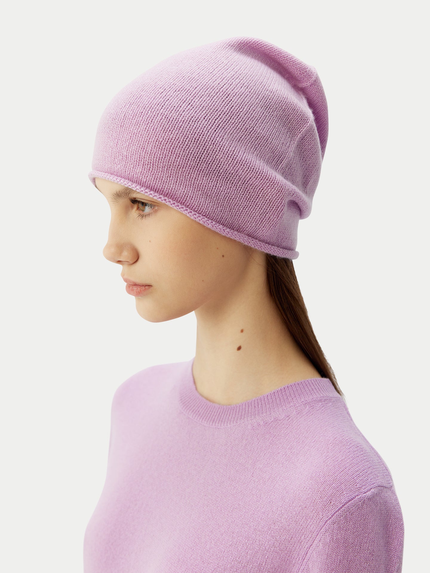 99€ Kaschmir-Set aus Pullover und Mütze