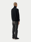 Basic Kaschmir Rollkragenpullover Schwarz - Gobi Cashmere