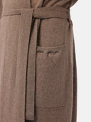 Herren-Morgenmantel aus Kaschmir Taupe - Gobi Cashmere