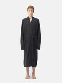 Herren-Morgenmantel aus Kaschmir Holzkohle - Gobi Cashmere