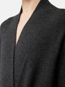 Herren-Morgenmantel aus Kaschmir Holzkohle - Gobi Cashmere