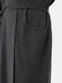 Herren-Morgenmantel aus Kaschmir Holzkohle - Gobi Cashmere