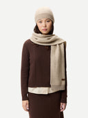 Waffelstrick Kaschmir-Mütze Warmes Gray - Gobi Cashmere