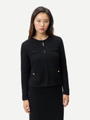 Damen Kaschmir-Cardigan im Jackenstil | GOBI Cashmere