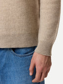 Herren Kaschmir-Pullover mit Reißverschluss | GOBI
