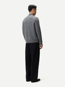 Herren Kaschmir-Pullover mit Reißverschluss | GOBI