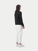 Herren Polohemd aus Kaschmir-Seide Schwarz - Gobi Cashmere