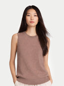 Damen Kaschmirweste mit Relaxed Fit