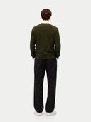 Basic Kaschmirpullover mit R-Ausschnitt