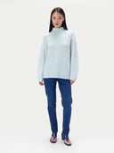 Kaschmir-Rollkragenpullover mit lockerer Passform