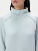 Kaschmir-Rollkragenpullover mit lockerer Passform