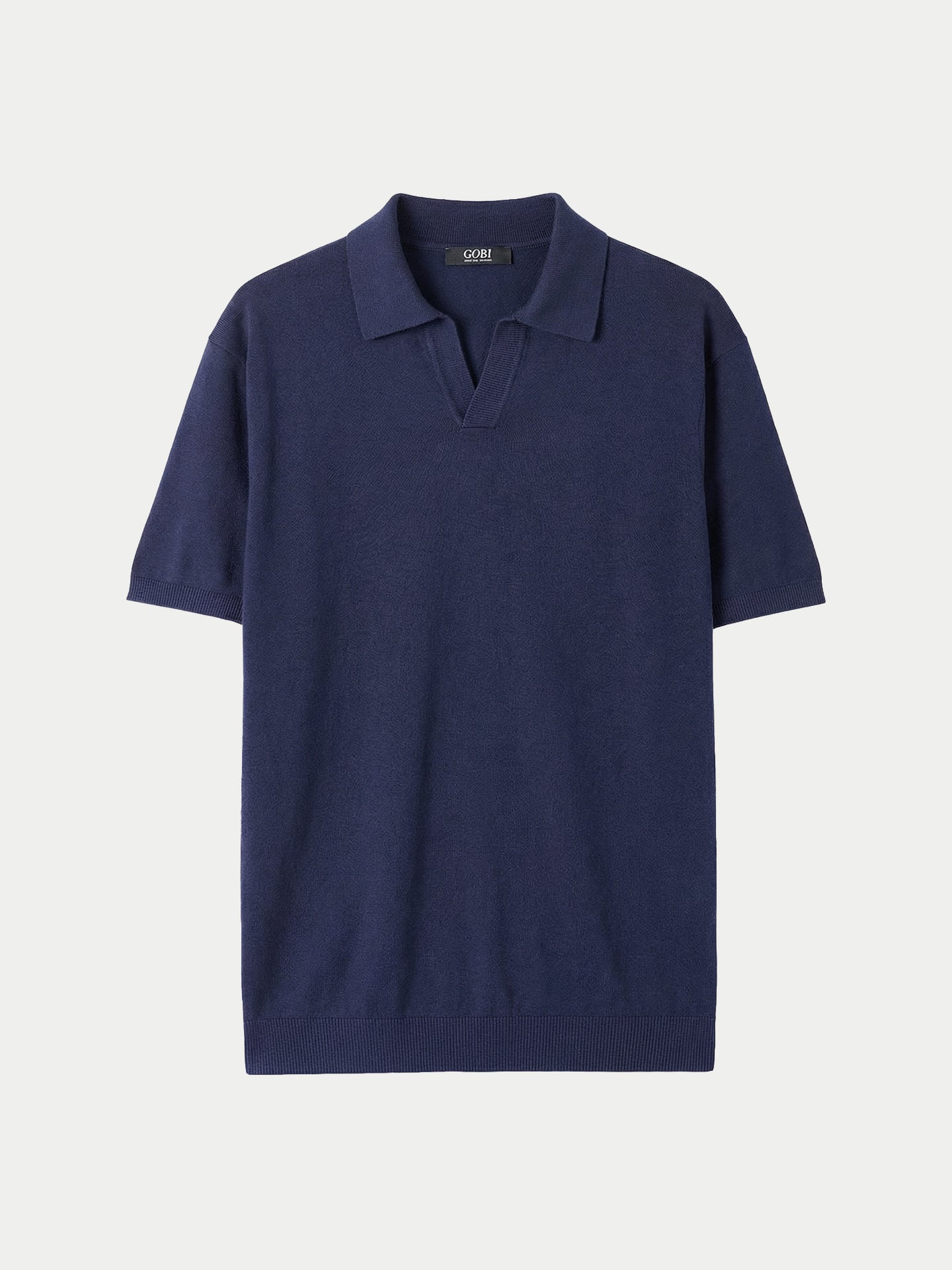 Polohemd aus Seide-Kaschmir