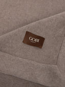 100% Mongolische Kaschmirdecke | GOBI Kaschmir #color_taupe