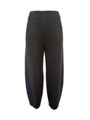 Kaschmir-Strickhose mit Tonnenbein