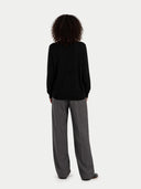 Damen Kaschmirpullover mit Rundhalsausschnitt