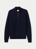 Herren Kaschmir-Pullover mit Reißverschluss | GOBI