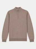 Leichter Kaschmirpullover mit Rundhalsausschnitt