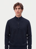 Leichter Kaschmirpullover mit Rundhalsausschnitt