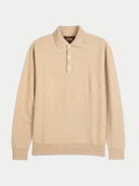 Klassischer Kaschmir-Polopullover
