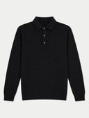Klassischer Kaschmir-Polopullover
